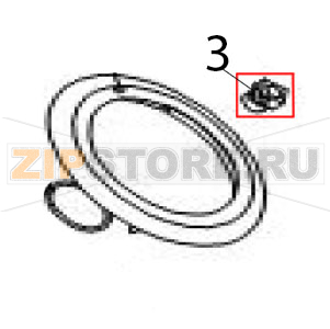 Small screw Hurakan HKN-HM195M Small screw Hurakan HKN-HM195MЗапчасть на деталировке под номером: 3