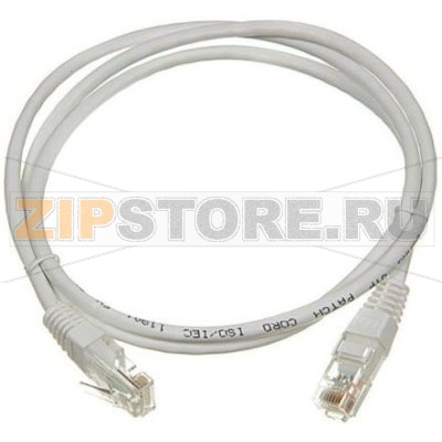 Коммутационный шнур (патч-корд), кат.5Е UTP, 1,5м, серый 
