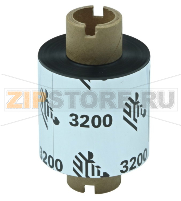 Риббон 3200 Wax/Resin Black 33мм/ 74 м для Zebra TLP 2824 Термотрансферная лента красящая (риббон) 3200 Wax/Resin Black 33мм/ 74 м для термотрансферных принтеров Zebra TLP 2824Каталожный номер: 800132-101
