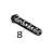 Ribbon spindle, MOQ 6 pcs TSC TA210