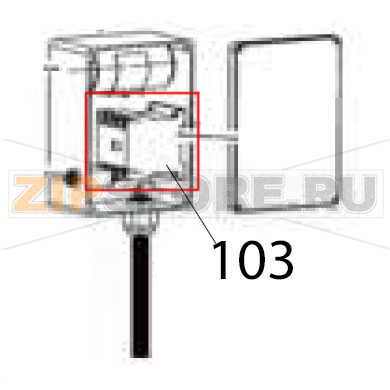 A.C. Contactor Hurakan HKN-IP10F A.C. Contactor Hurakan HKN-IP10FЗапчасть на деталировке под номером: 103