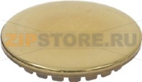 BURNER CAP PRINTED BRASS POLISHED