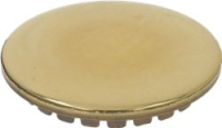 BURNER CAP PRINTED BRASS POLISHED
