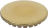 BURNER CAP PRINTED BRASS POLISHED