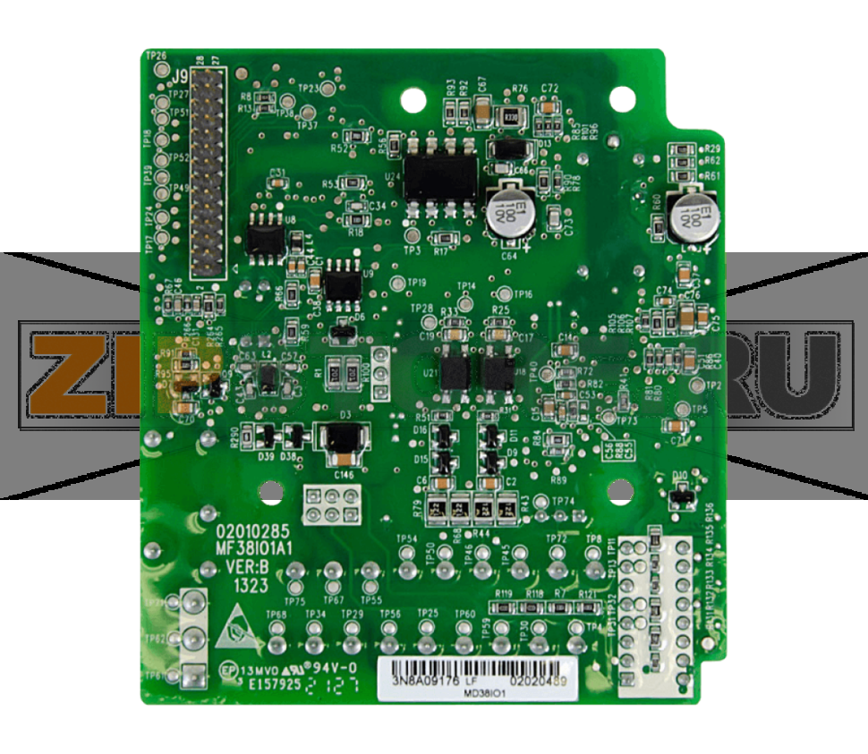 Плата расширения входа-выхода, 5DI, 1AI, 1DO, 1AO, 1RO, Modbus RTU и CANlink ‒ от 15 кВт для MD290, MD520 и CS710 Inovance MD38IO1 