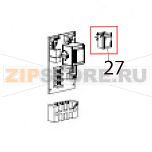 Power switch Hurakan HKN-HVZ22 Power switch Hurakan HKN-HVZ22Запчасть на деталировке под номером: 27