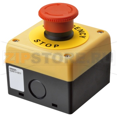 Выключатель аварийной остановки Omron A22NE-M-P002-N-B 