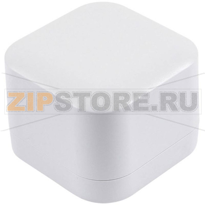 Корпус 80x80x60 мм, материал: акрилонитрил, серый, 1 шт Hammond 1557BAGY 