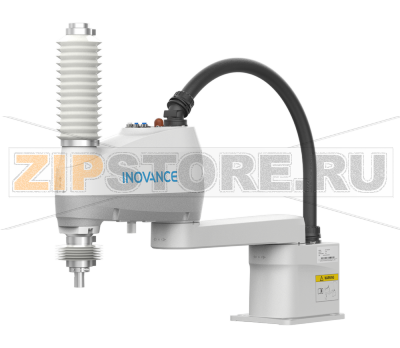 Робот, нагрузка: 7 кг, радиус действия: 600 мм, ход по вертикали: 170 мм, кабель: 3 м, повторяемость: ±0.02 мм, время цикла: 0.37 с Inovance IR-S7-60Z17C3-INT 