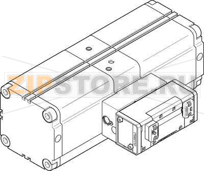 Усилитель давления Festo DPA-100-D 