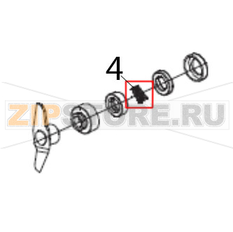 Кольцо графитовое Hurakan HKN-MP160 Combi Кольцо графитовое Hurakan HKN-MP160 CombiЗапчасть на деталировке под номером: 4