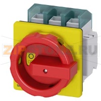 АВАРИЙНЫЙ ГЛАВНЫЙ КОНТРОЛЬНЫЙ ВЫКЛЮЧАТЕЛЬ IU=100 A Siemens 3LD2704-1TP53