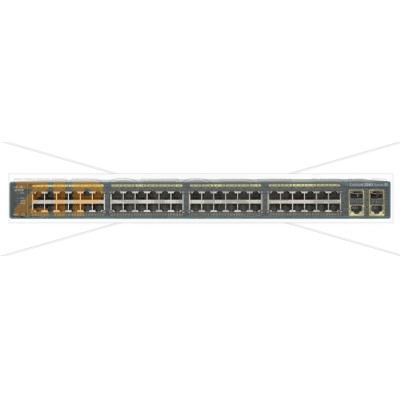 Коммутатор 48xFE, 2xGE/SFP, LAN Lite Cisco WS-C2960-48TC-S 