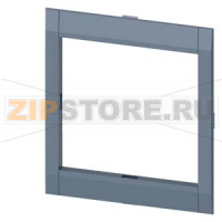 ДЕКОРАТИВНАЯ НАКЛАДКА 104,6 X 100,8 MM (W X H) ПРИНАДЛЕЖНОСТЬ ДЛЯ   3-ПОЛ. 3VA2 100/160/250 С ДОСТУПОМ К TMTU Siemens 3VA9163-0SB20
