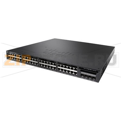Коммутатор 48xGE (PoE), 4xSFP, 5 AP, IP Base Cisco WS-C3650-48FWS-S 