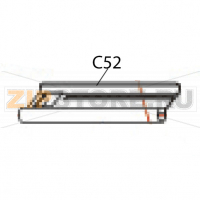 Label tension plate Godex EZ-2350i