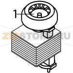 Pump motor 220-240V 50 Hz Brema M 350