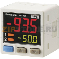 Датчик давления от -1 до 10 бар, 42.5x30x30 мм Panasonic DP-102ZL3-M-P