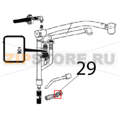 Washer Ø: 22, Ø: 16.2=1.5 CU Angelo Po FC241G Washer Ø: 22, Ø: 16.2=1.5 CU Angelo Po FC241GЗапчасть на деталировке под номером: 29