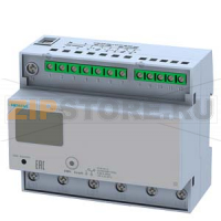 СЧЕТЧИК ЭНЕРГИИ С LCD-ДИСПЛЕЕМ, 3-ФАЗНЫЙ,125A, 2XS0,2 ТАРИФА, ПРЯМОЕ ПОДКЛЮЧЕНИЕ ZERO SETTING COMMUNICATION CAPABLE Siemens 7KT1546
