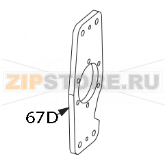 NG Lower plate Sigma SPZ 120 NG Lower plate Sigma SPZ 120Запчасть на деталировке под номером: 67D