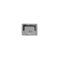 Ручка корпусная 75x12x32 мм, черная, 1 шт Hammond M250-663