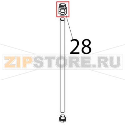 Pipe joint 3/4&quot; Angelo Po 0G1CP1E Pipe joint 3/4" Angelo Po 0G1CP1EЗапчасть на деталировке под номером: 28
