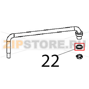 Anello tenuta Ø: 22, Ø: 16.2=1.5 CU Angelo Po BX61E Anello tenuta Ø: 22, Ø: 16.2=1.5 CU Angelo Po BX61EЗапчасть на деталировке под номером: 22