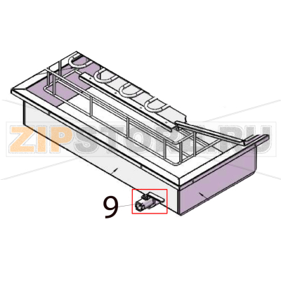 Drain valve Hurakan HKN-EF16 Drain valve Hurakan HKN-EF16Запчасть на деталировке под номером: 9