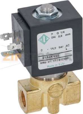 VALVE ODE 2 WAYS ø 1/4 230/240V 