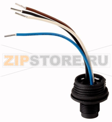 Разъем M12, B -кодирование, M20, IP66, 250В, 4А Eaton M12B 