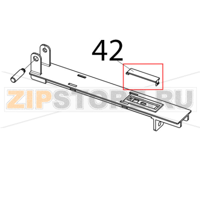 Sensor cover Toshiba TEC B-SX4T-GS10/20-CN Sensor cover Toshiba TEC B-SX4T-GS10/20-CNЗапчасть на деталировке под номером: 42