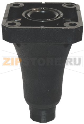 НОЖКА С ПЛАСТИКОВЫМ КВАДРАТНЫМ ОСНОВАНИЕМ 