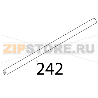Barra tonda carr. Sirman Mirra 250 C Barra tonda carr. Sirman Mirra 250 CЗапчасть на деталировке под номером: 242