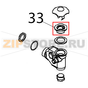 Butterfly valve Angelo Po BX101E Butterfly valve Angelo Po BX101EЗапчасть на деталировке под номером: 33