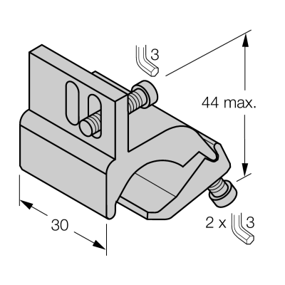 Кронштейн монтажный Turck KLI6 