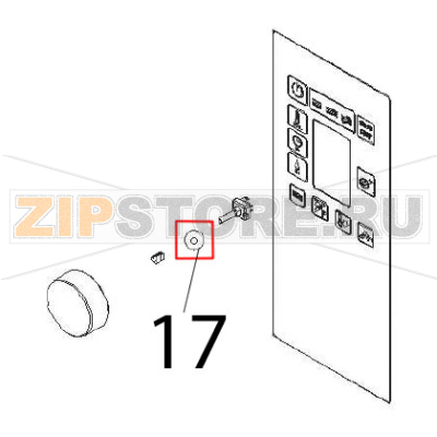 Spacer Angelo Po BX101E Spacer Angelo Po BX101EЗапчасть на деталировке под номером: 17