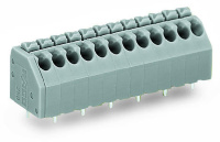 PCB terminal block; push-button; 1.5 mm; Pin spacing 3.5 mm; 8-pole; Push-in CAGE CLAMP®; 1,50 mm; blue Wago 250-208/000-006