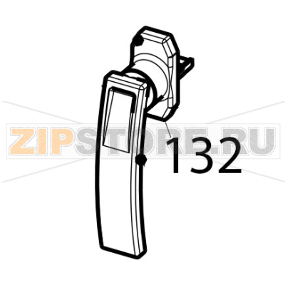 Nozzle - terminal - reduction Tecnoinox EFB10DS Nozzle - terminal - reduction Tecnoinox EFB10DSЗапчасть на деталировке под номером: 132