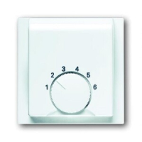 Накладка для терморегулятора, альпийский белый ABB 2CKA001710A3552