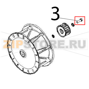 Screw M10x35 Angelo Po FX61E1 Screw M10x35 Angelo Po FX61E1Запчасть на деталировке под номером: 3
