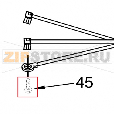 Screw, Self Tapping (10-32 X 1/4&quot;) KitchenAid K45SS Screw, Self Tapping (10-32 X 1/4") KitchenAid K45SS

Запчасть на сборочном чертеже под номером: 45

Название запчасти KitchenAid на английском языке: Screw, Self Tapping (10-32 X 1/4") KitchenAid K45SS