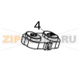 Keys button TSC Alpha-4L Keys button TSC Alpha-4LЗапчасть на деталировке под номером: 4