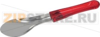 SPATULA DELUXE RED STAINL. STEEL 260 mm