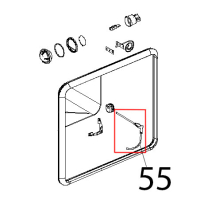 Sonda AL cuore stampata L=1320 Unox XVC 204