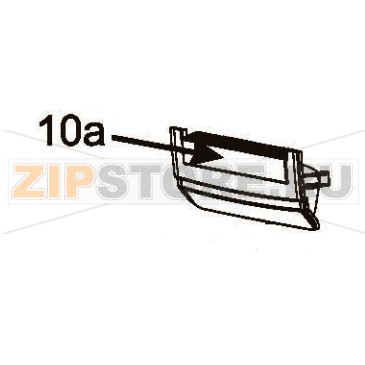 Передняя панель стандартная Zebra GX430t R2.0 Передняя панель стандартная Zebra GX430t R2.0Запчасть на сборочном чертеже под номером: 10aНазвание запчасти Zebra на английском языке: Front Bezel, Std (t)