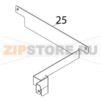 Tie bracket burner Fagor VG-101 Tie bracket burner Fagor VG-101Запчасть на деталировке под номером: 25Название запчасти Fagor на английском языке: Tie bracket burner VG-101.