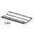 Bottom plate-middle Godex EZ-6200 plus