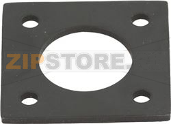 GASKET FLANGE PLUG 60x60 mm 