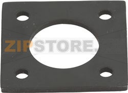 GASKET FLANGE PLUG 60x60 mm 